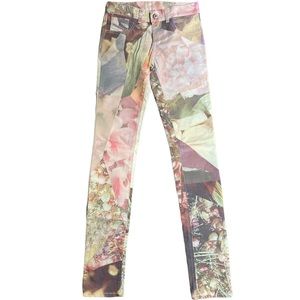 Diesel Floral Skinny Denim
